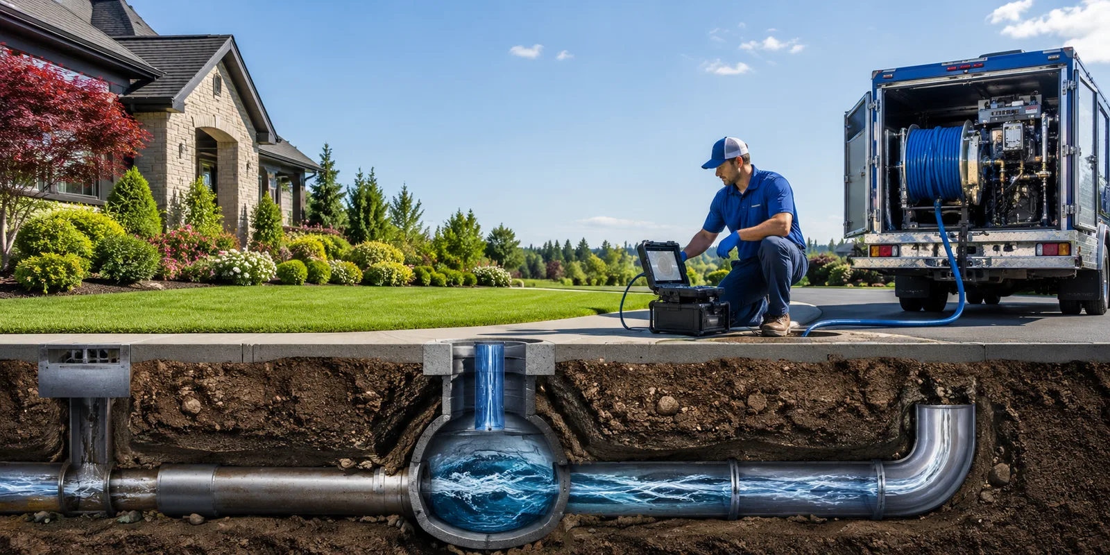 Drainage restoration information for Glassport, PA